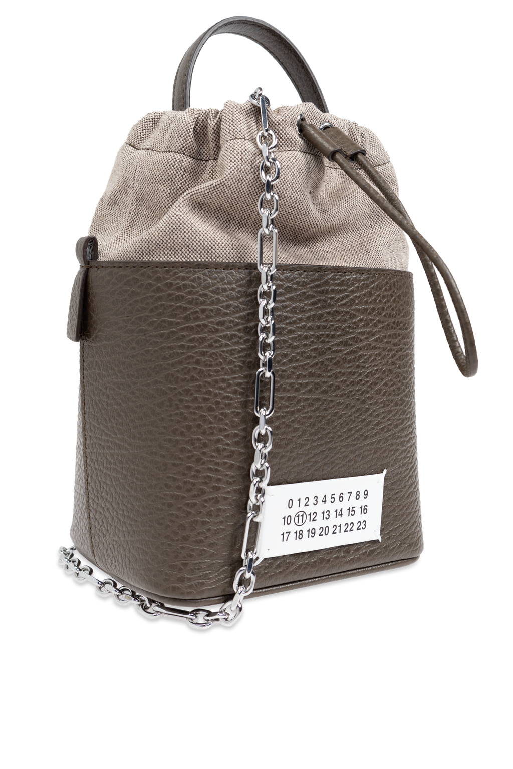 Maison Margiela GREEN ‘5AC Small’ bucket bag S61WG0035 P4348-T2147