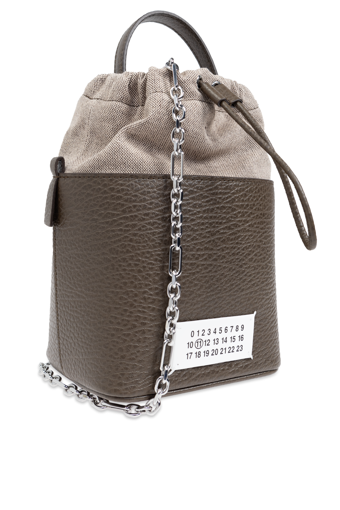 Maison Margiela GREEN ‘5AC Small’ bucket bag S61WG0035 P4348-T2147