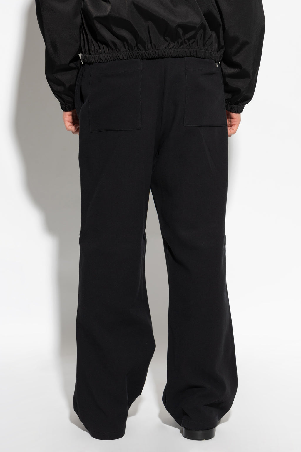 Ami Alexandre Mattiussi BLACK Cotton trousers HTR214 CO0106-001