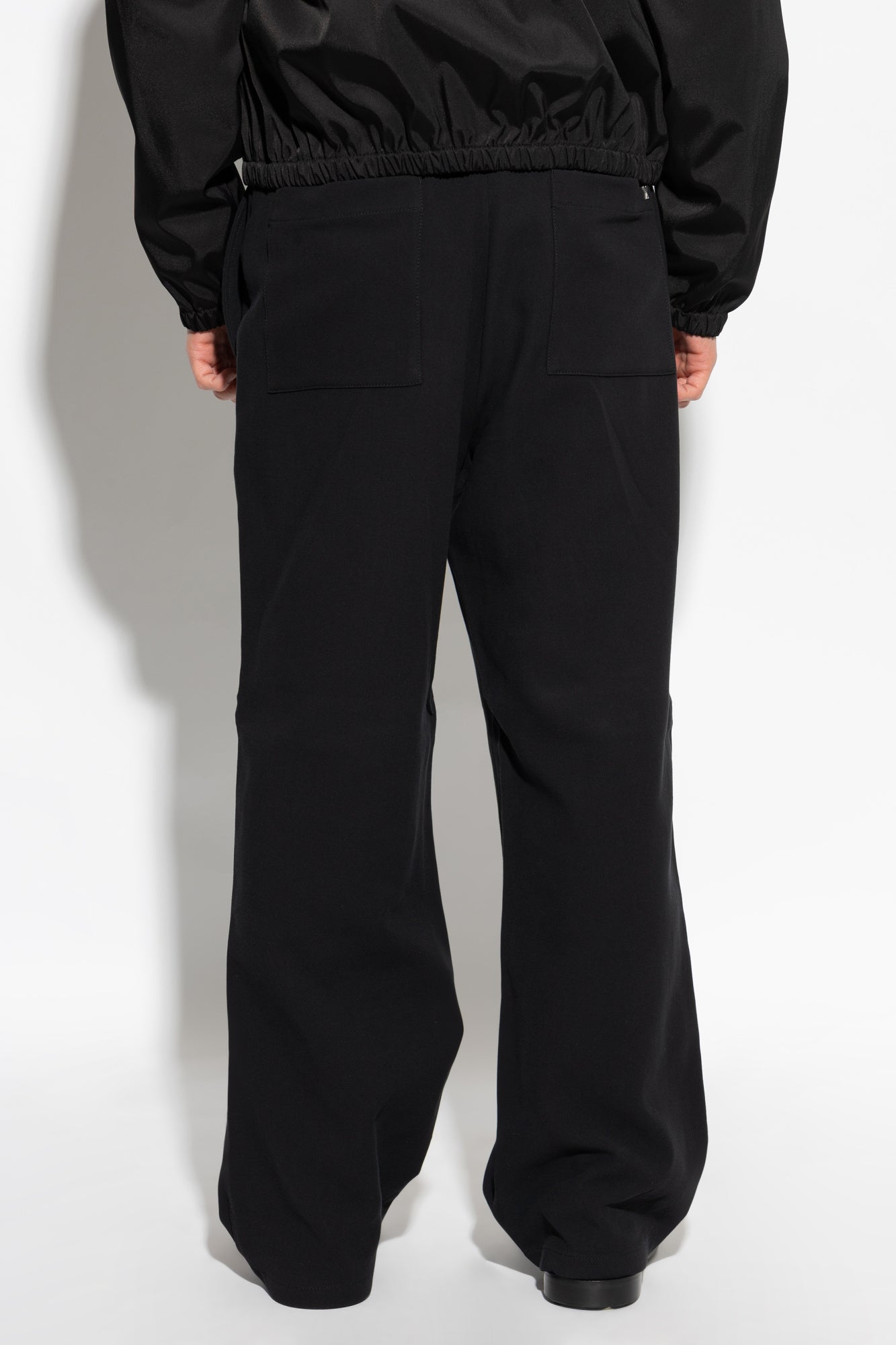Ami Alexandre Mattiussi BLACK Cotton trousers HTR214 CO0106-001