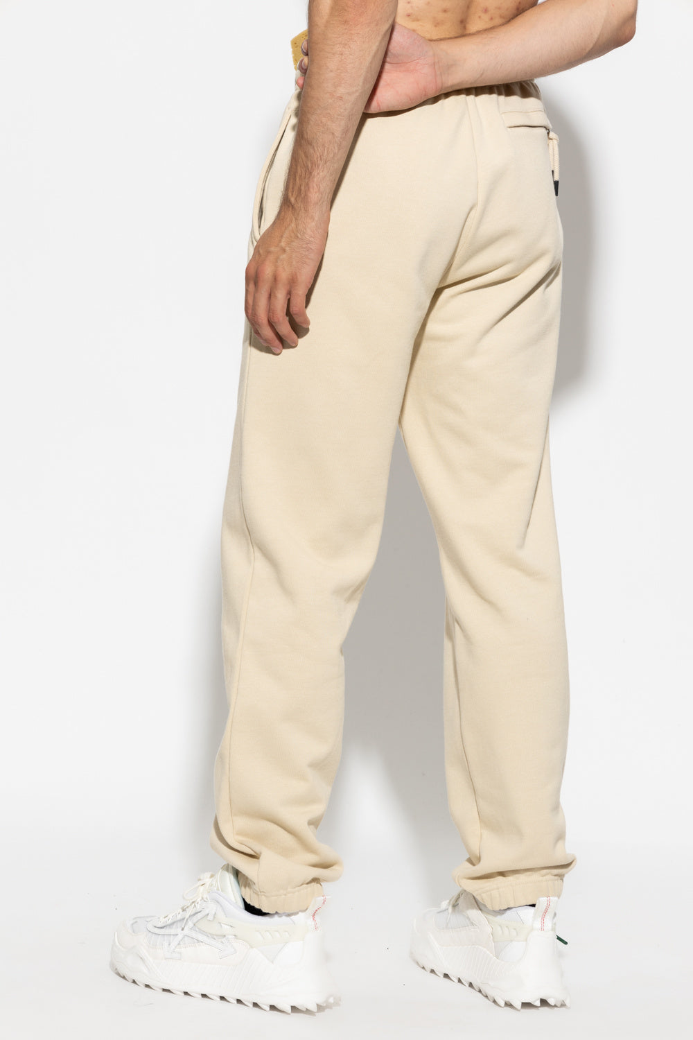Jacquemus beige Sweatpants with logo