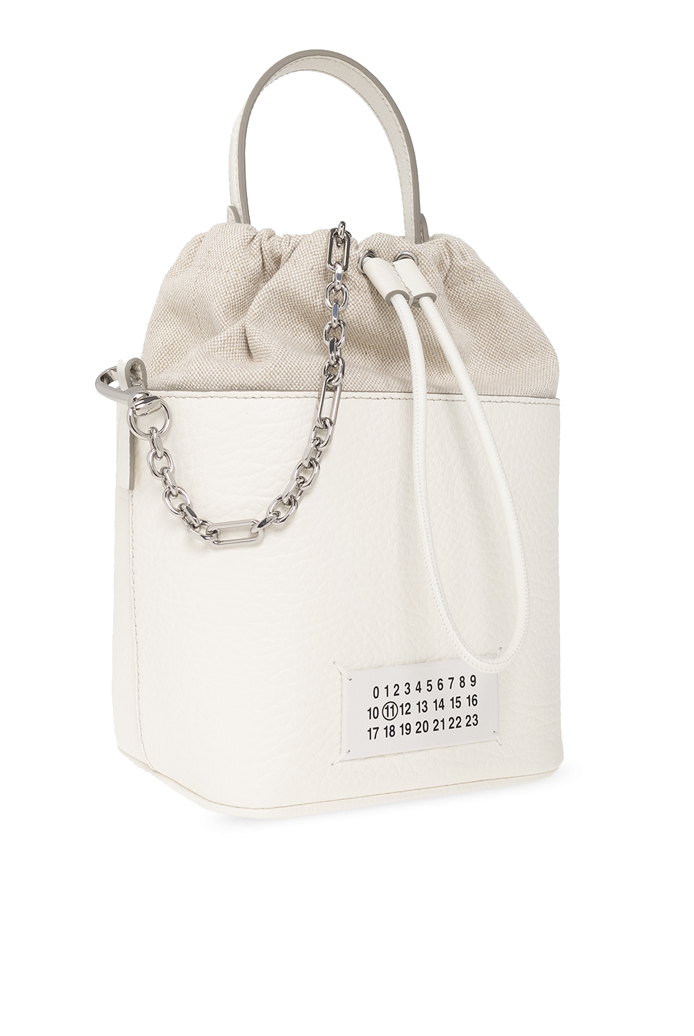 Maison Margiela WHITE ‘5AC Small' shoulder bag S61WG0035 P4348-H0157