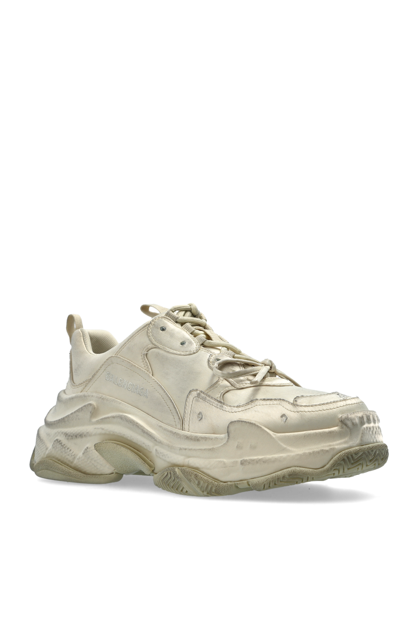 Balenciaga cream Sneakers Triple S  524039 WTRSL-2000