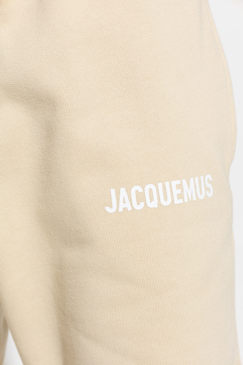 Jacquemus beige Sweatpants with logo