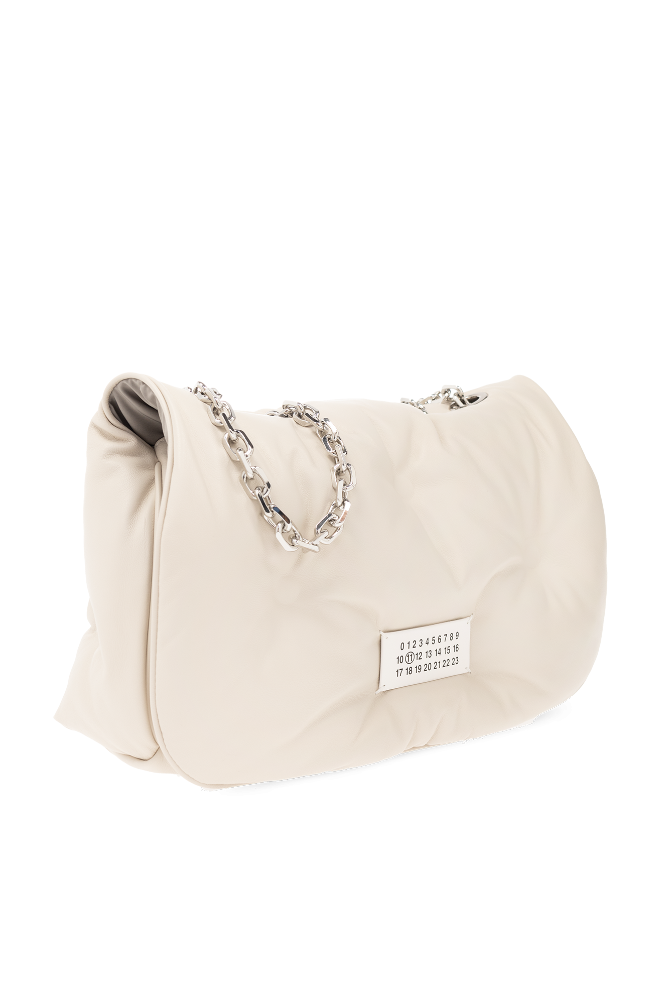 Maison Margiela cream ‘Glam Slam Medium’ shoulder bag S56WG0169 P4300-H9677