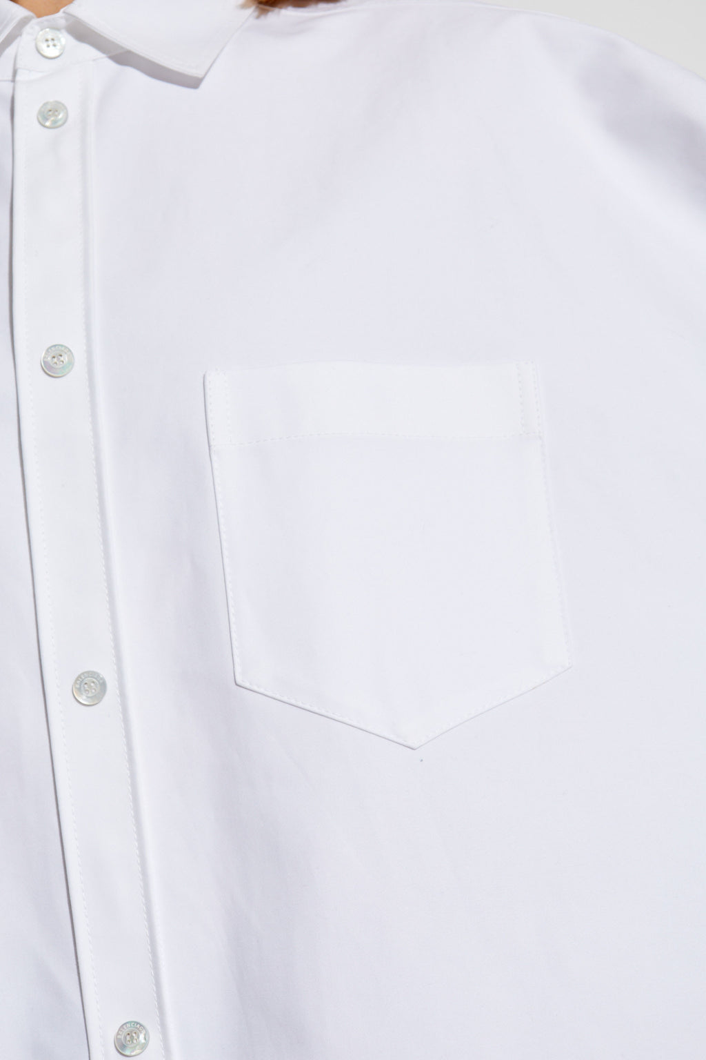 Balenciaga WHITE Oversize shirt with pockets 794462 TQM30-9140