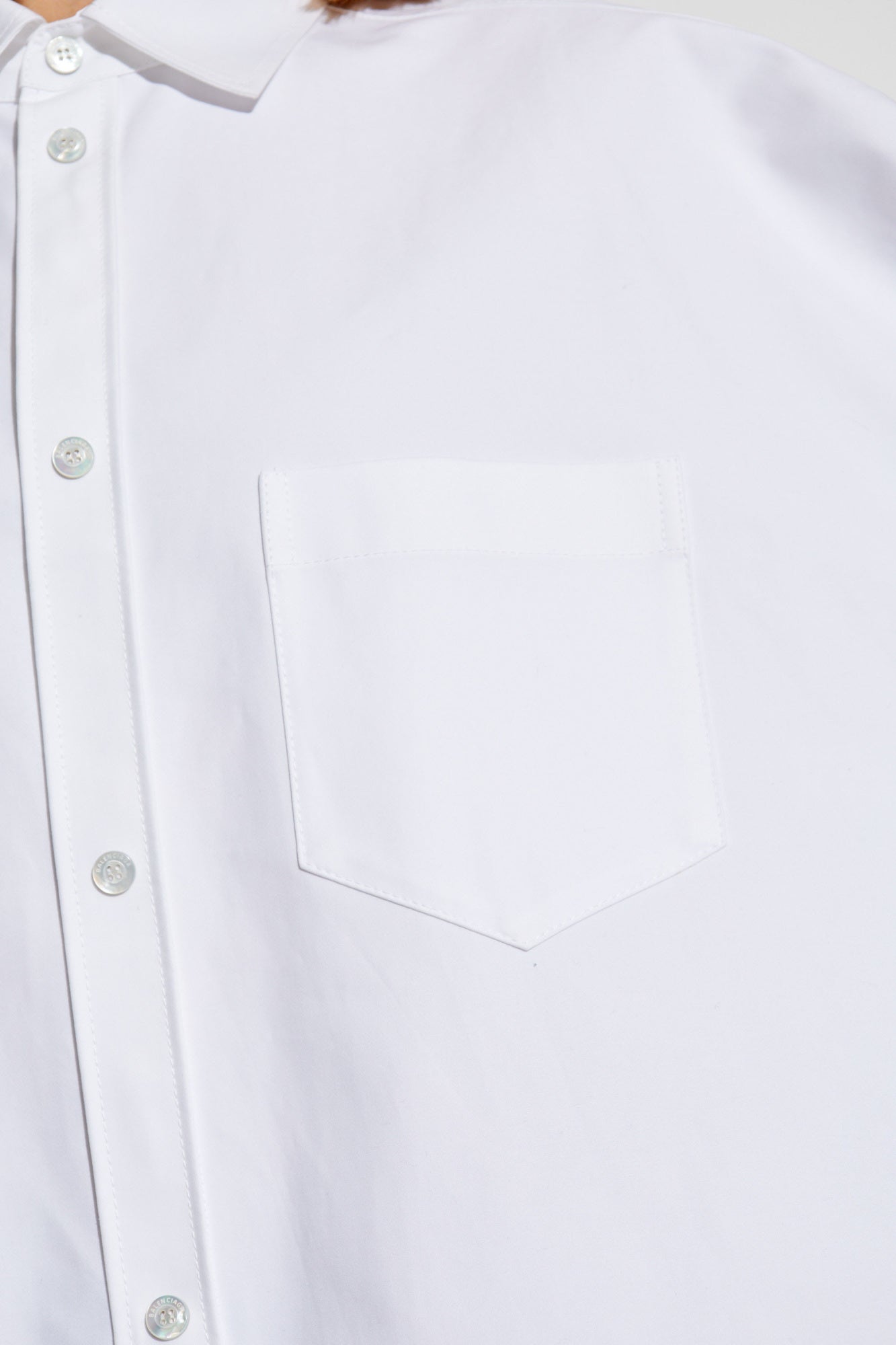 Balenciaga WHITE Oversize shirt with pockets 794462 TQM30-9140