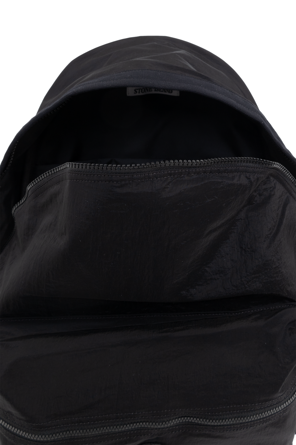 Stone Island BLACK Backpack with logo K1S159200009 S0076-V0029