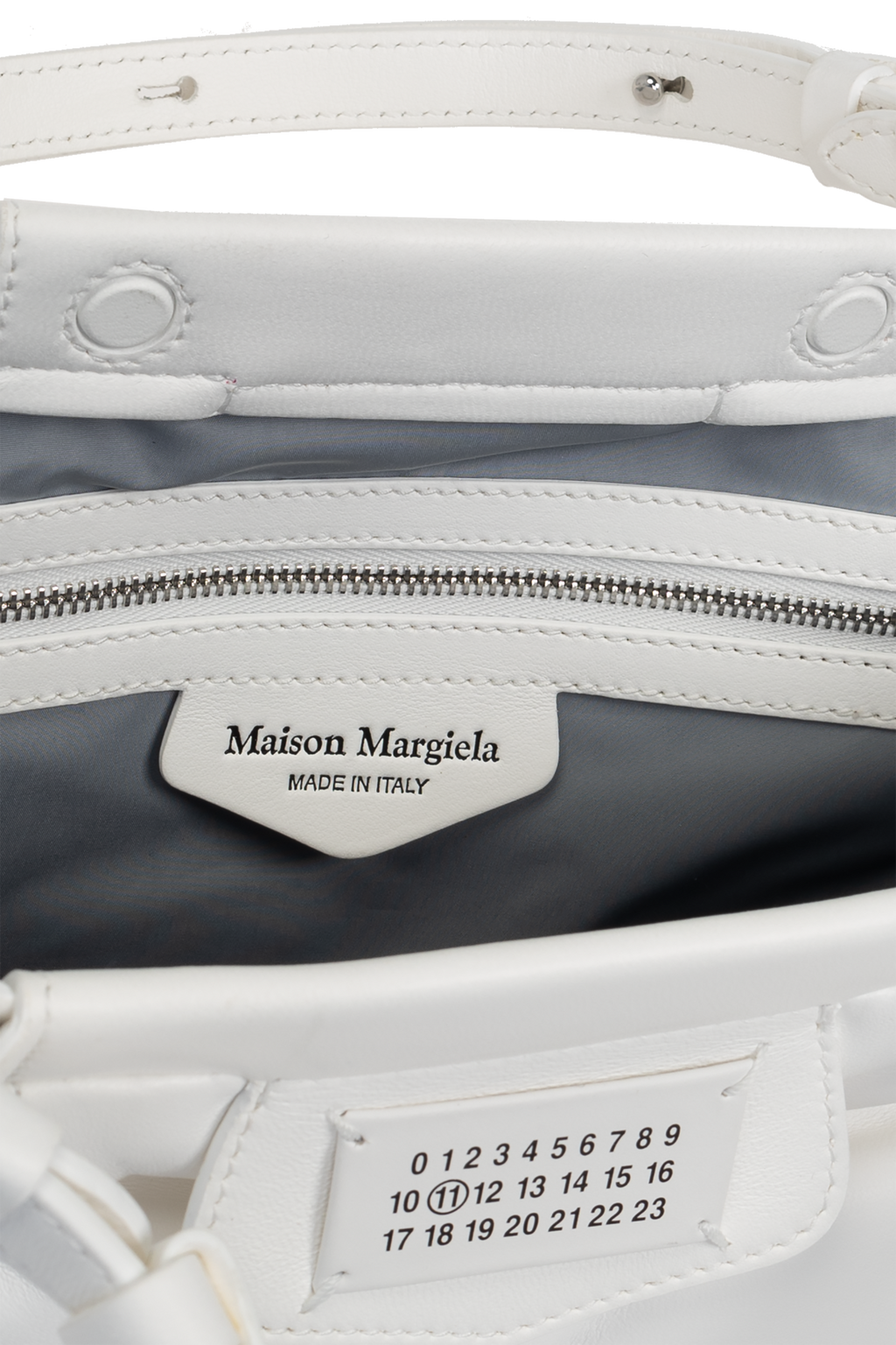 Maison Margiela WHITE ‘Glam Slam Small’ Handbag SB2WD0077 P4300-T1003