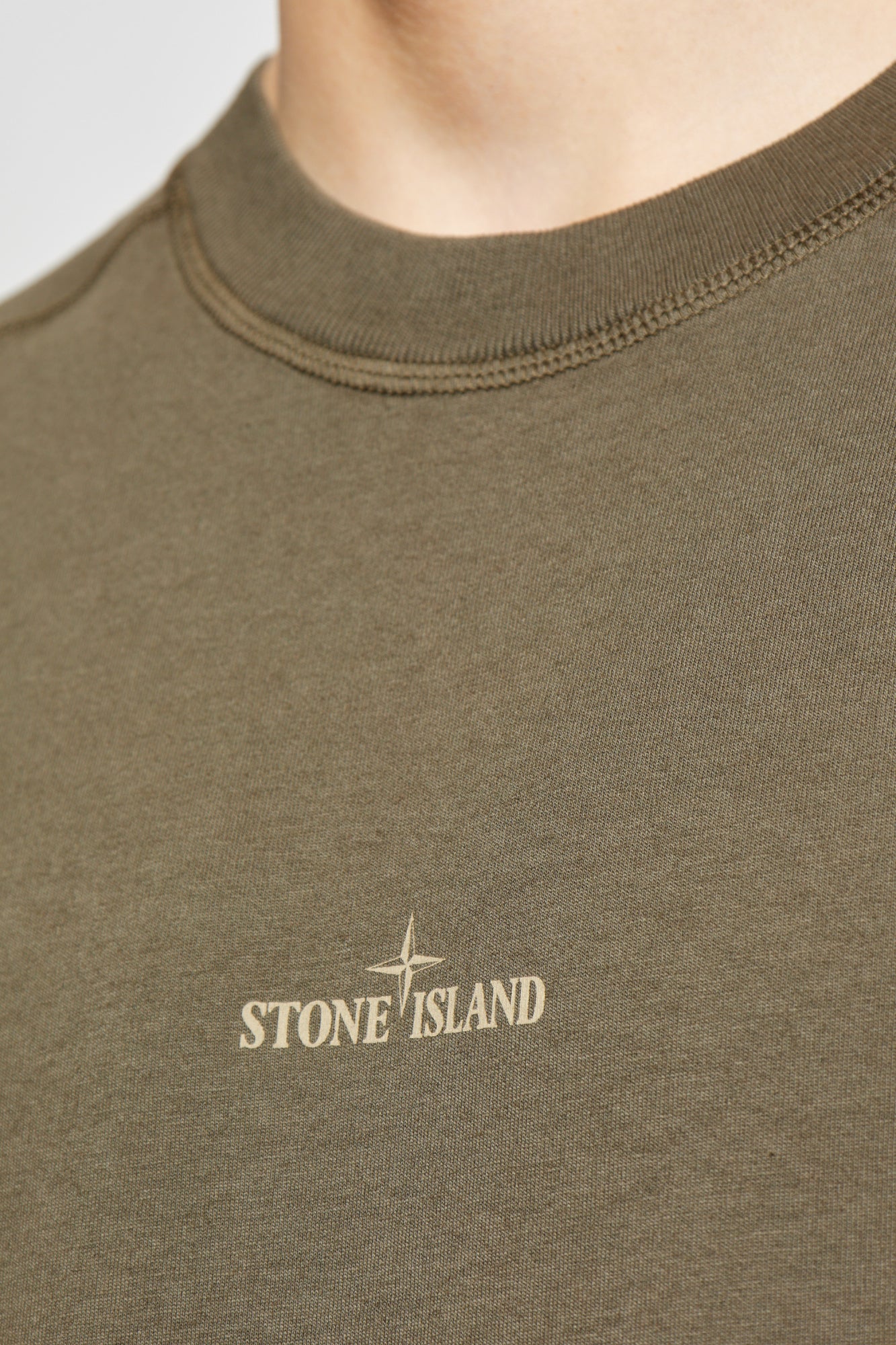 Stone Island GREEN T-shirt with logo K1S152100005 S0082-V0054