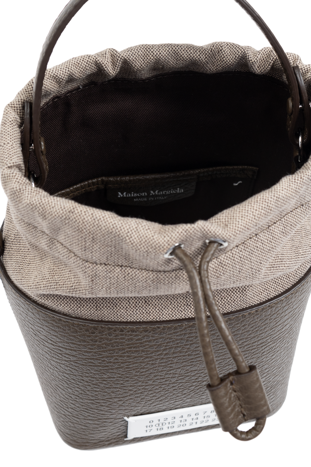 Maison Margiela GREEN ‘5AC Small’ bucket bag S61WG0035 P4348-T2147