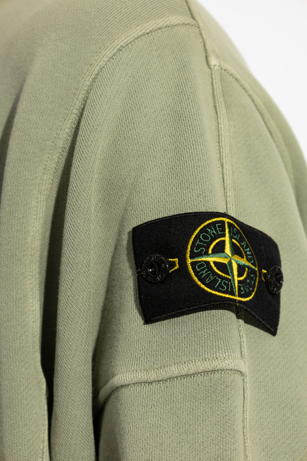 Stone Island GREEN Sweatshirt with Logo K1S156100032 S0045-V0155