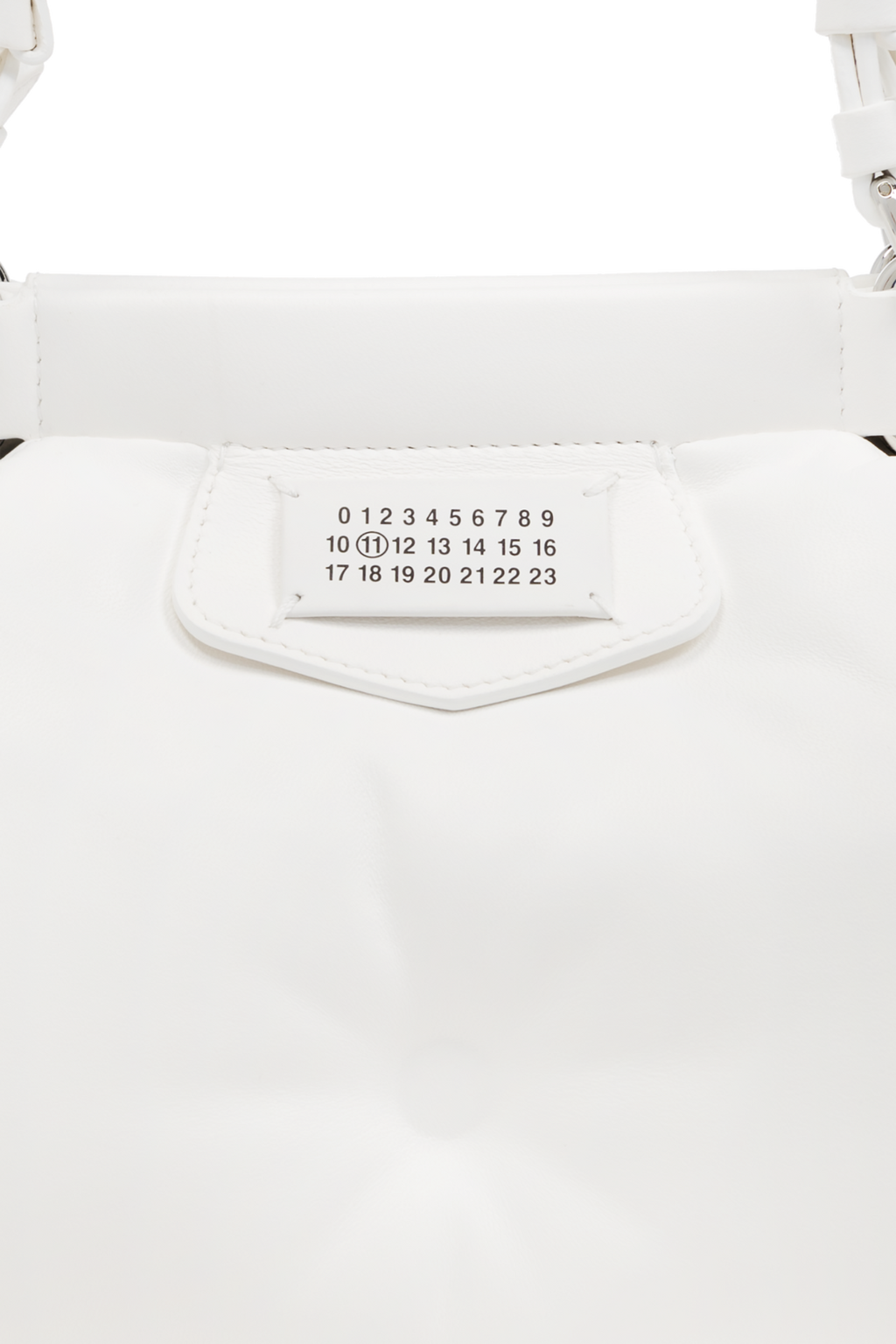 Maison Margiela WHITE ‘Glam Slam Small’ Handbag SB2WD0077 P4300-T1003
