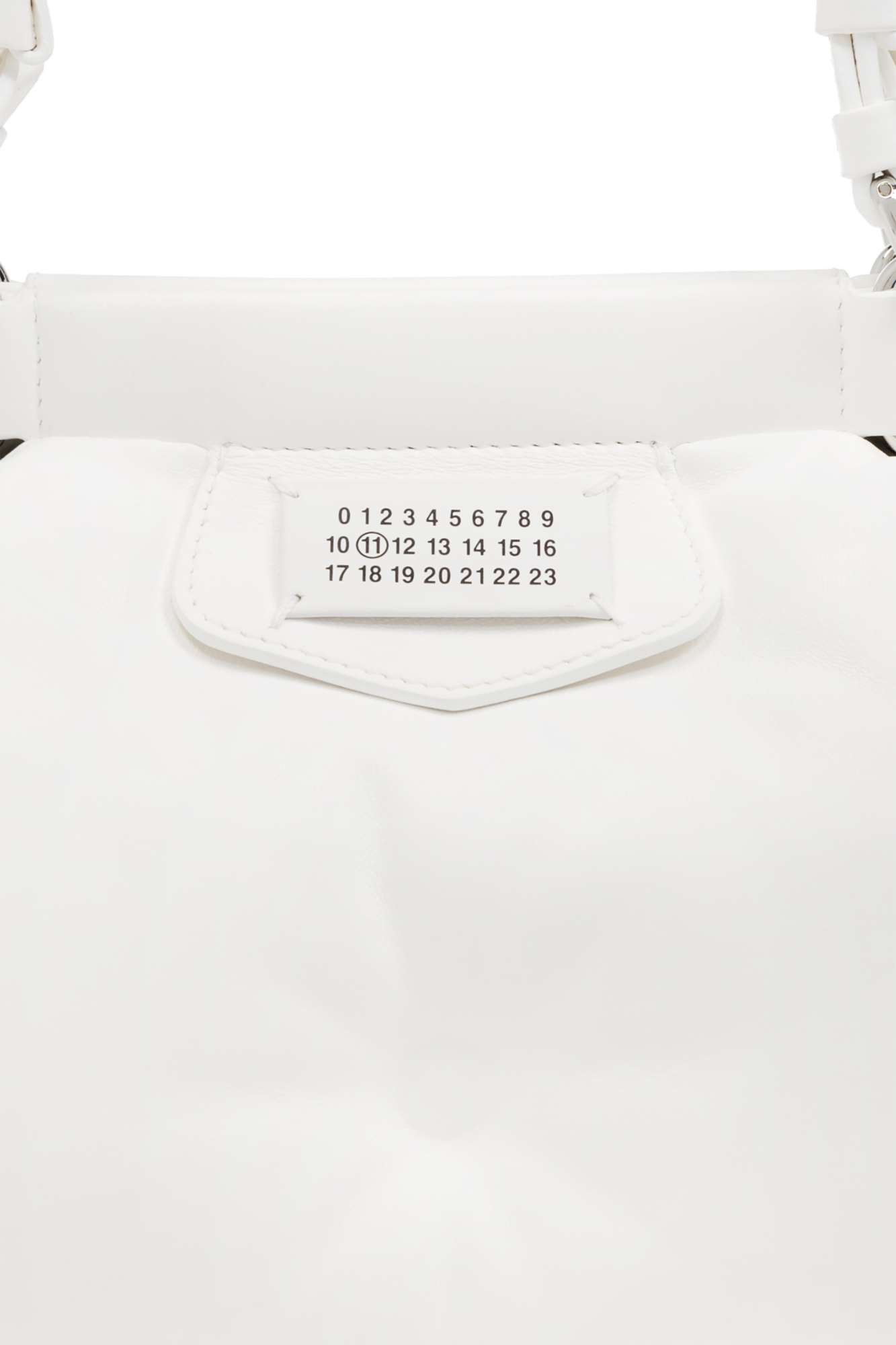 Maison Margiela WHITE ‘Glam Slam Small’ Handbag SB2WD0077 P4300-T1003