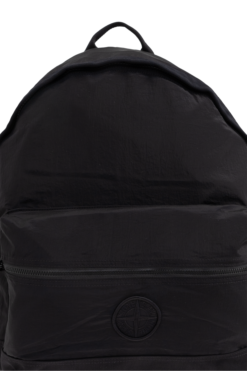 Stone Island BLACK Backpack with logo K1S159200009 S0076-V0029