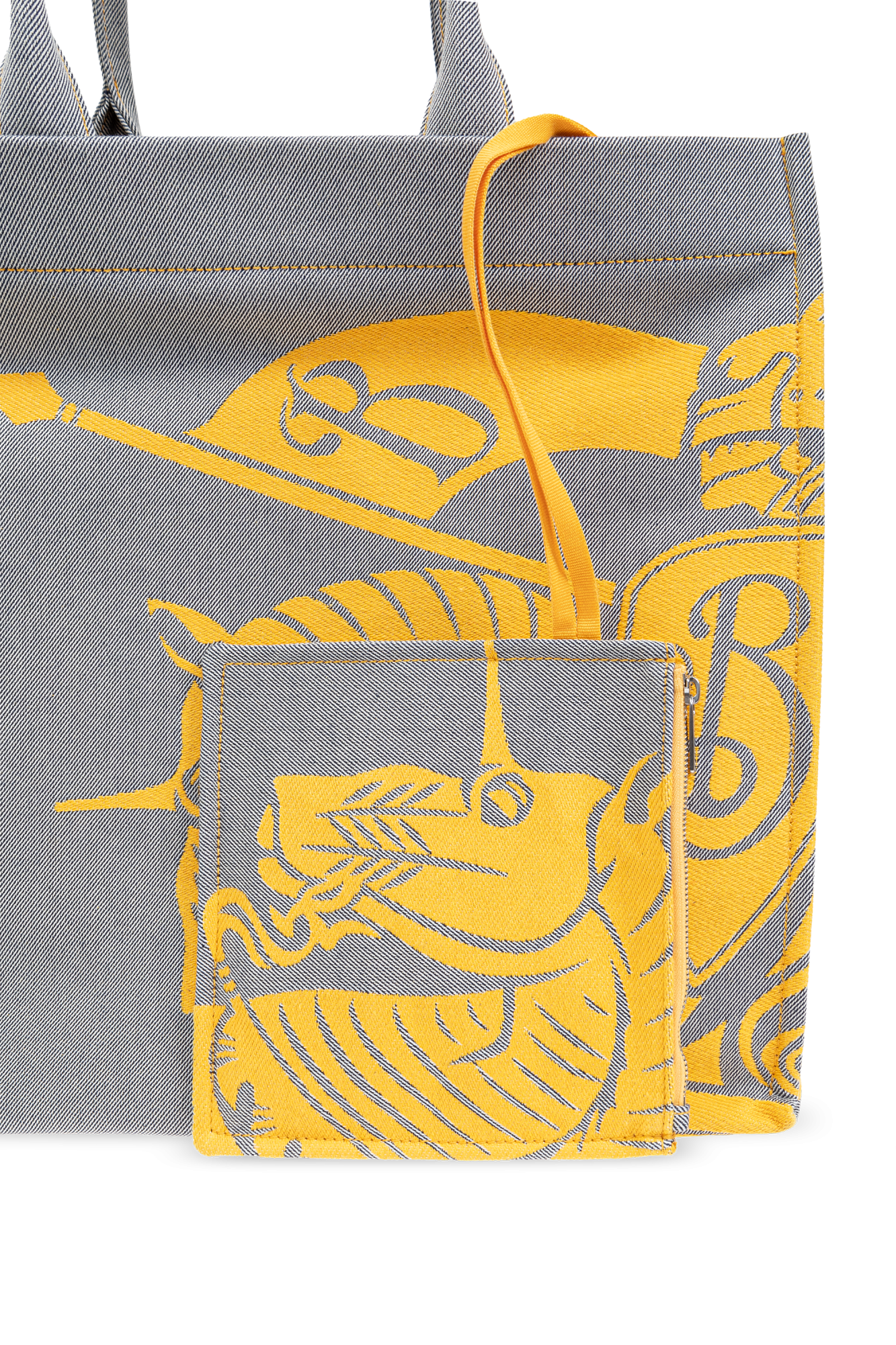 Burberry GREY ‘EDK Medium’ Shopper Bag 8090516 A4710-SUNFLOWER