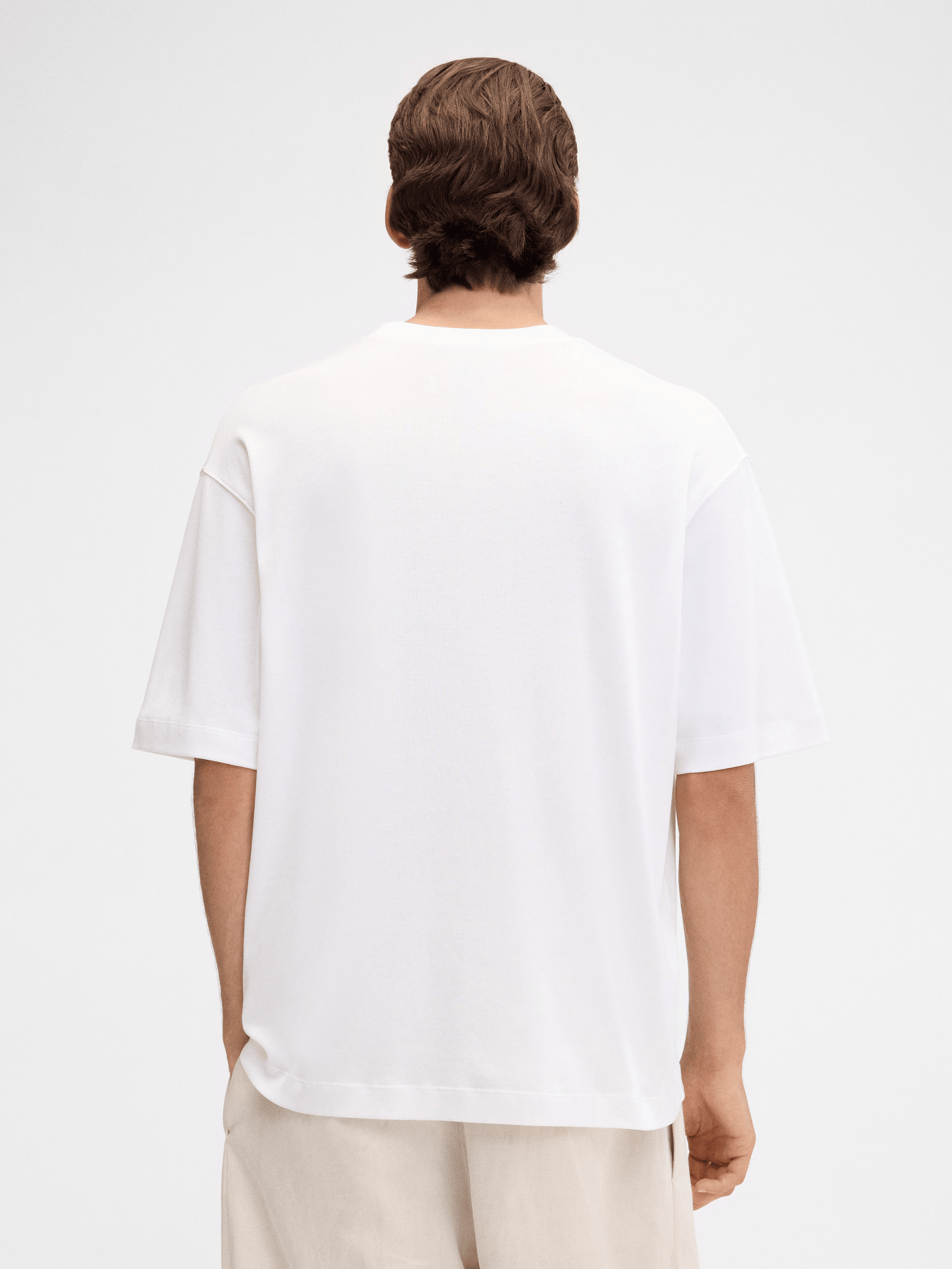 Футболка JACQUEMUS з нашивкою Stazione 255JS306-2454-1IX